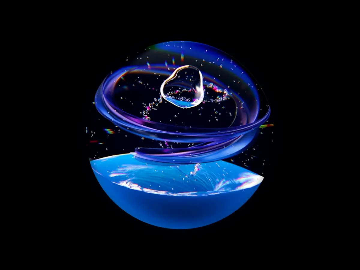 Water simulation 3D experiment