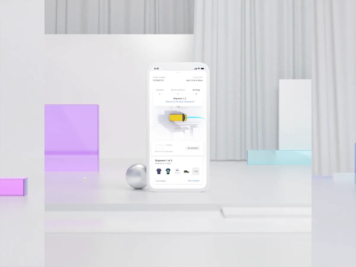 Amazon delivery 3D preview for Natural AI