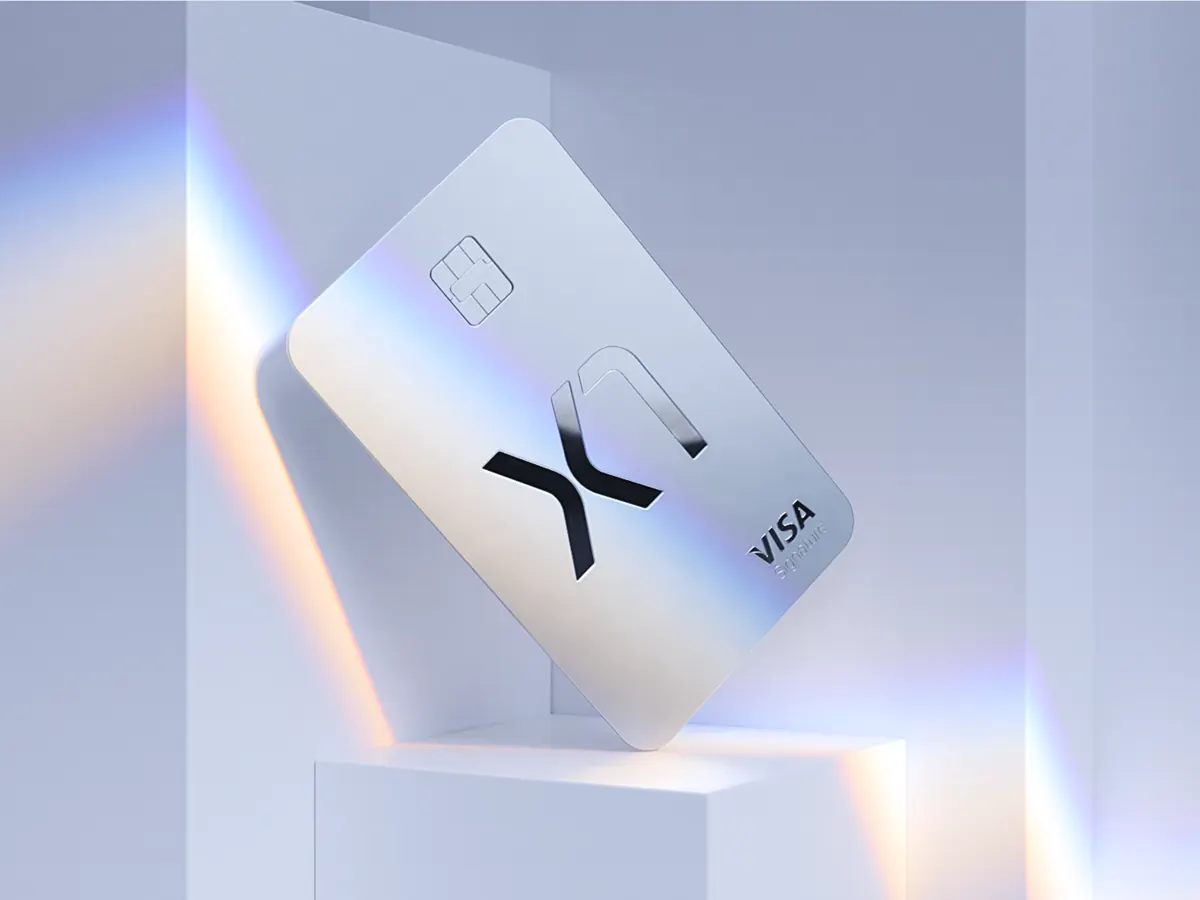 X1 credit card CG