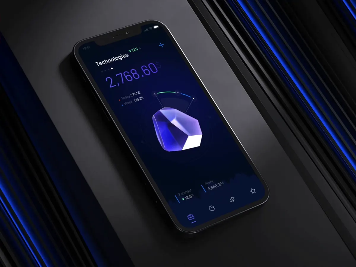 Stock market iOS app