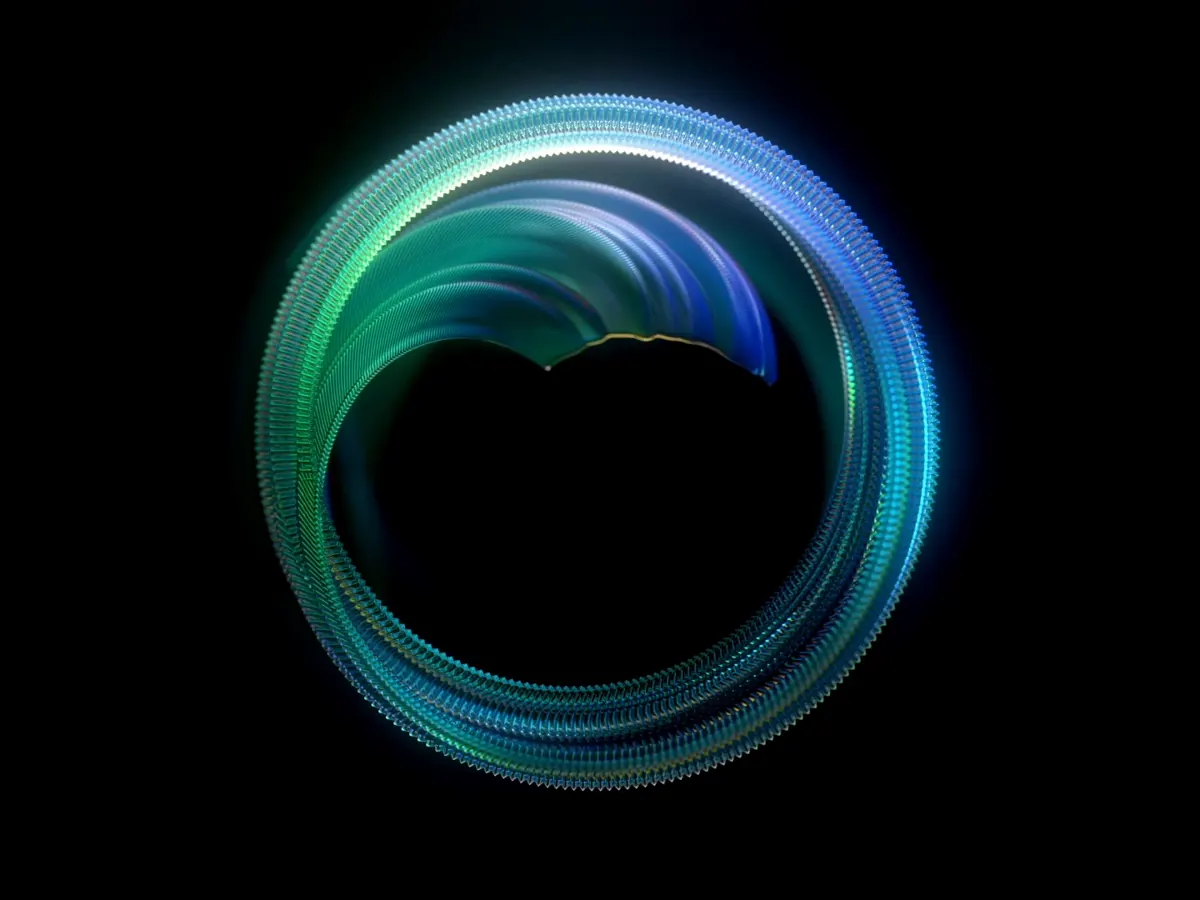 Spiral sculpture for an OS