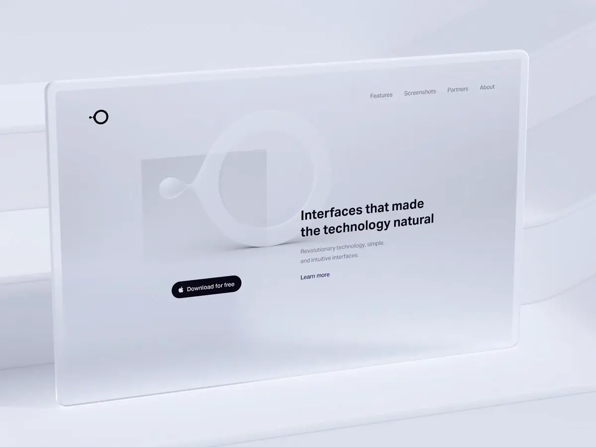 Natural website concept