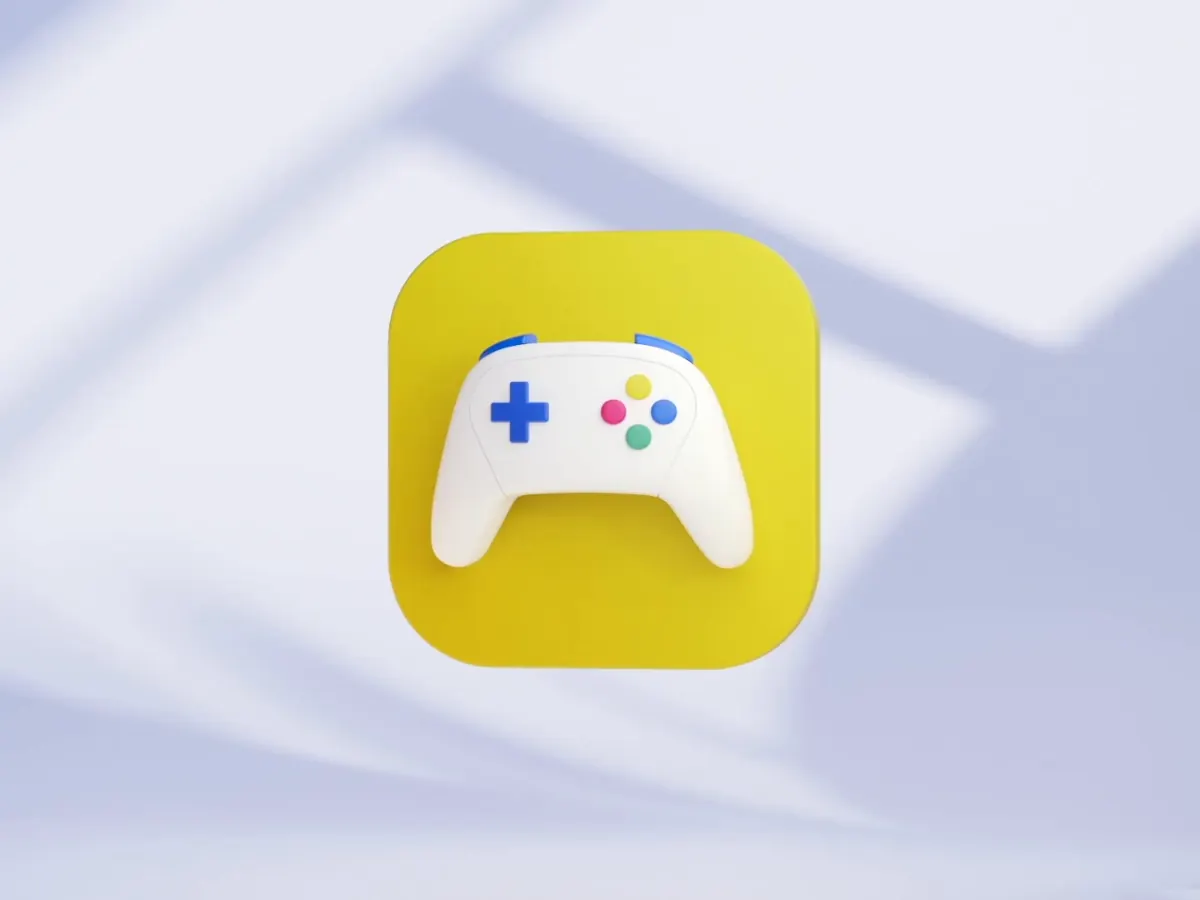 Games 3D icon
