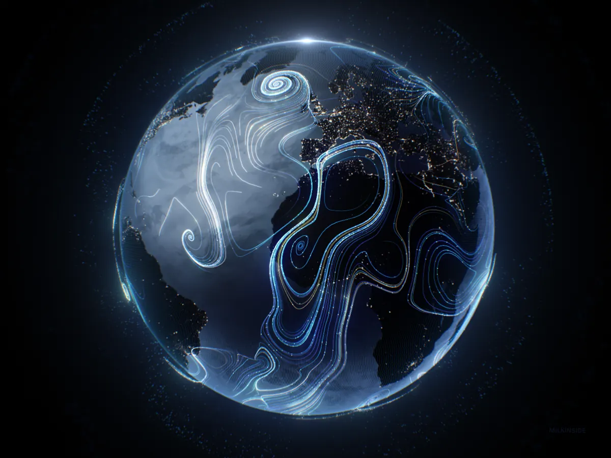 Milkinside globe