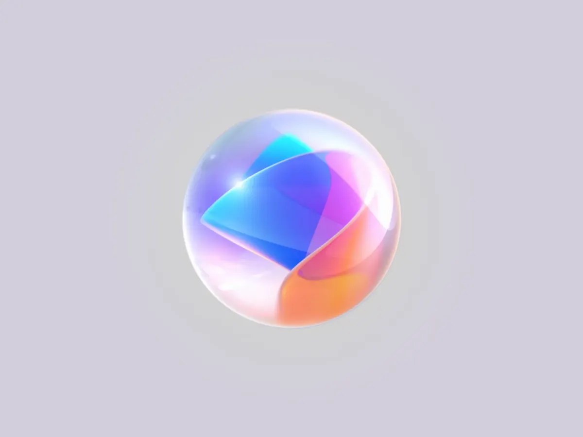 3D sphere for AI branding