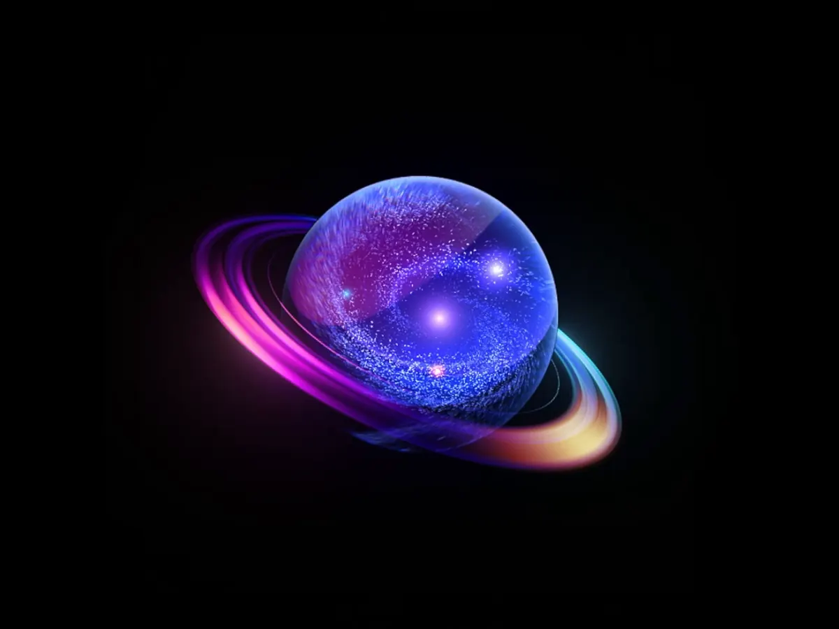 Universe animated icon