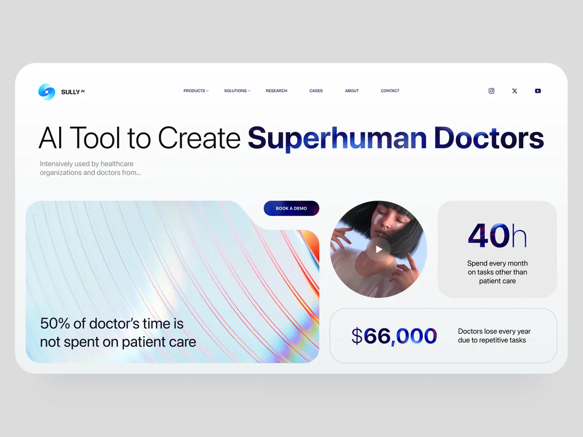 Sully AI branding and website