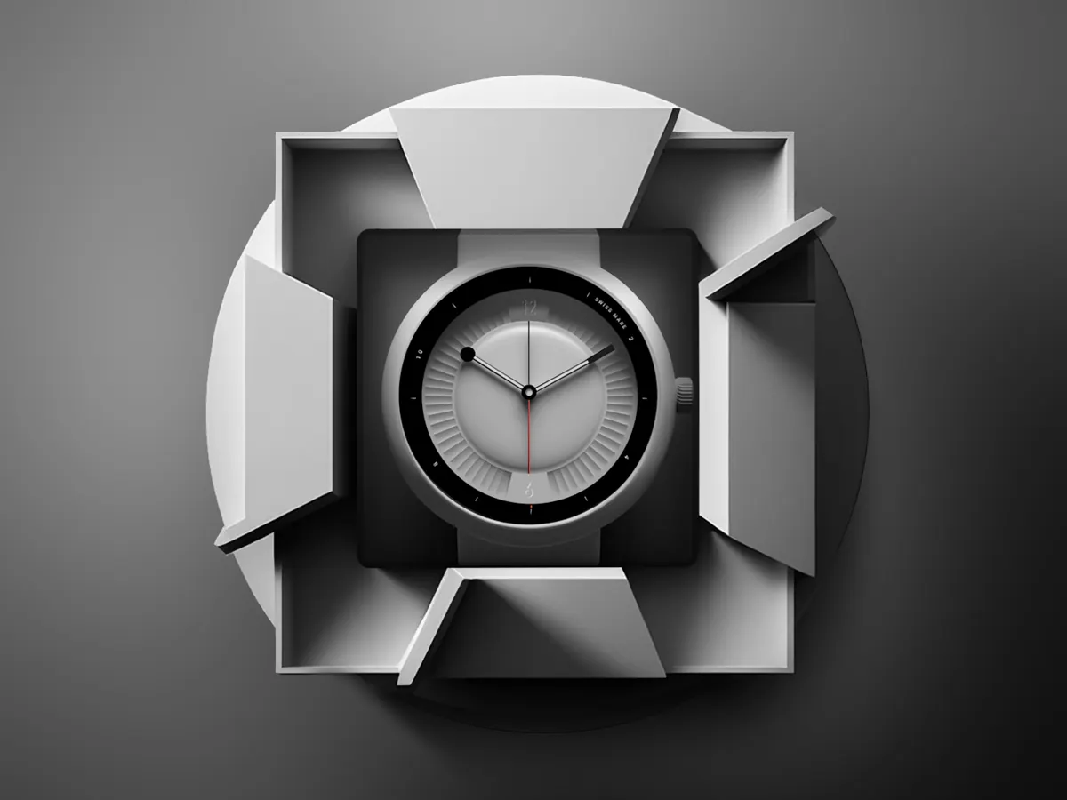 Watch face and box concept
