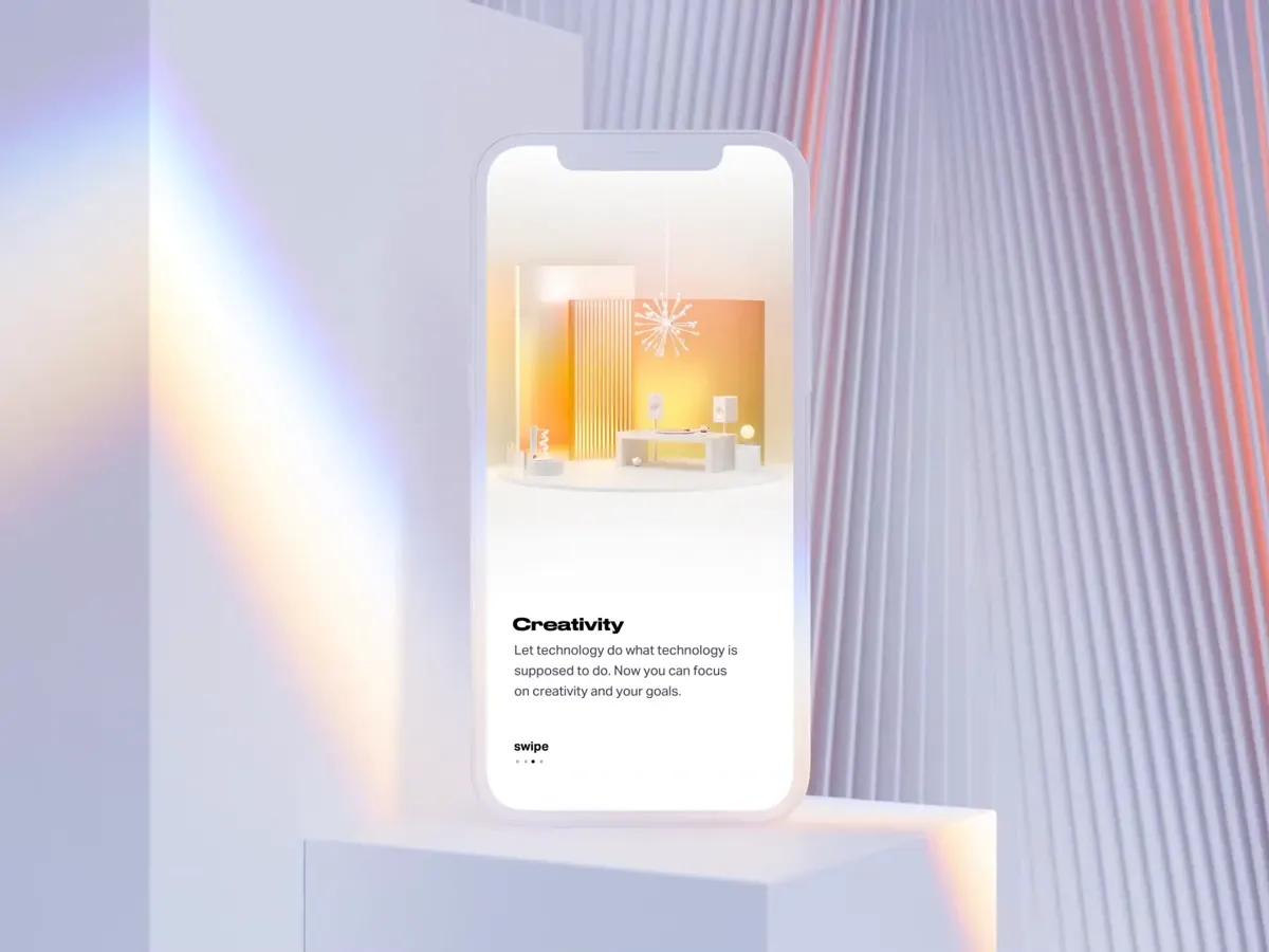 Smart home onboarding with 3D rooms