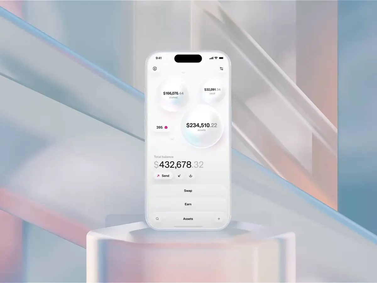 Simple crypto wallet