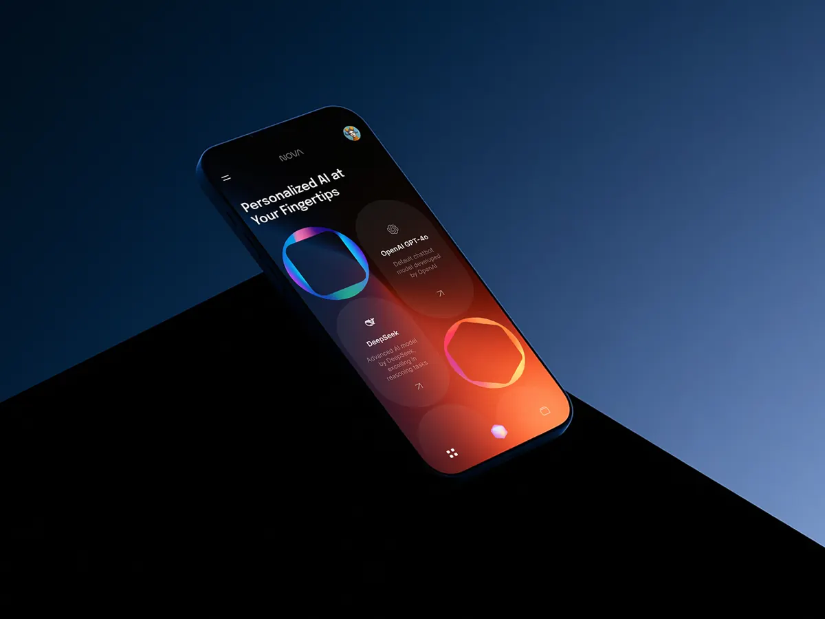 AI model store for the Nova iOS app