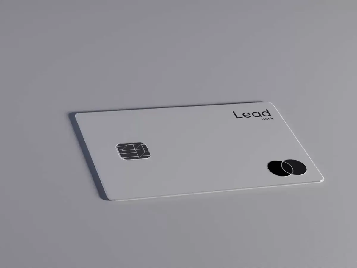 Lead Bank credit card render