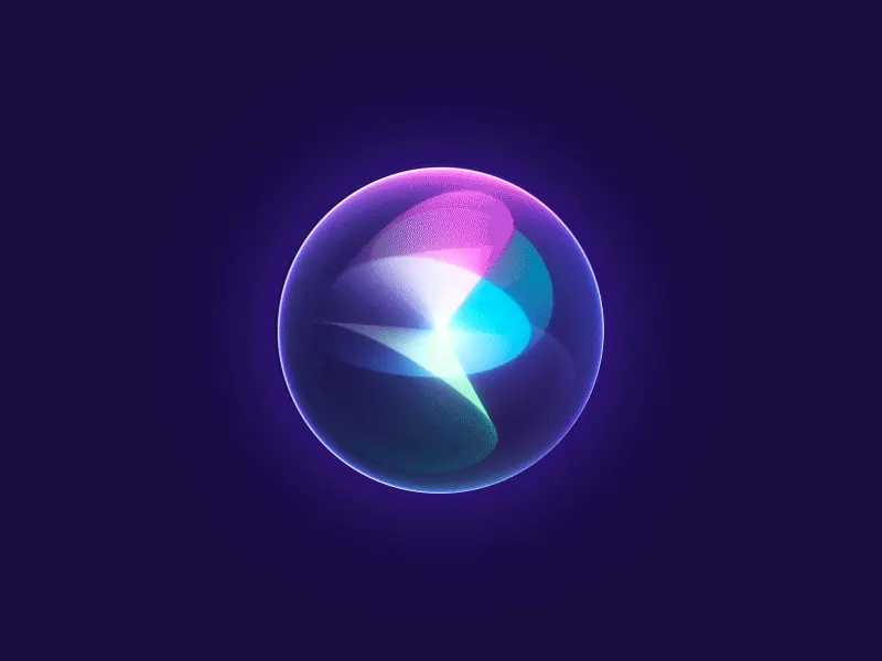 Siri visual effect motion for iOS 11