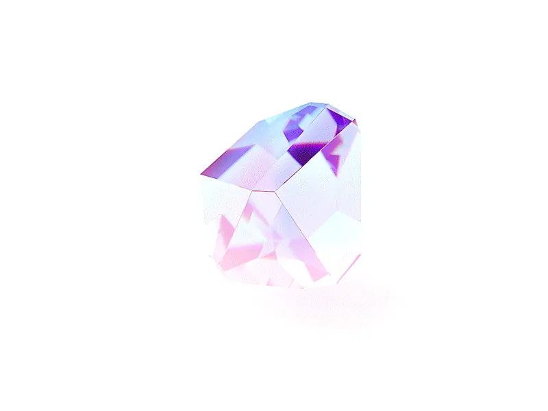 Morphing diamond for an AGI art installation