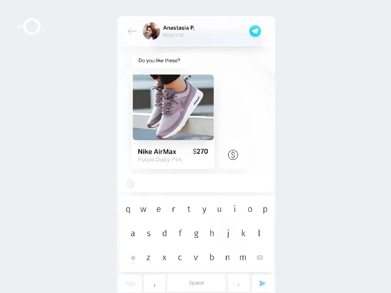 Shopping in Natural AI chat