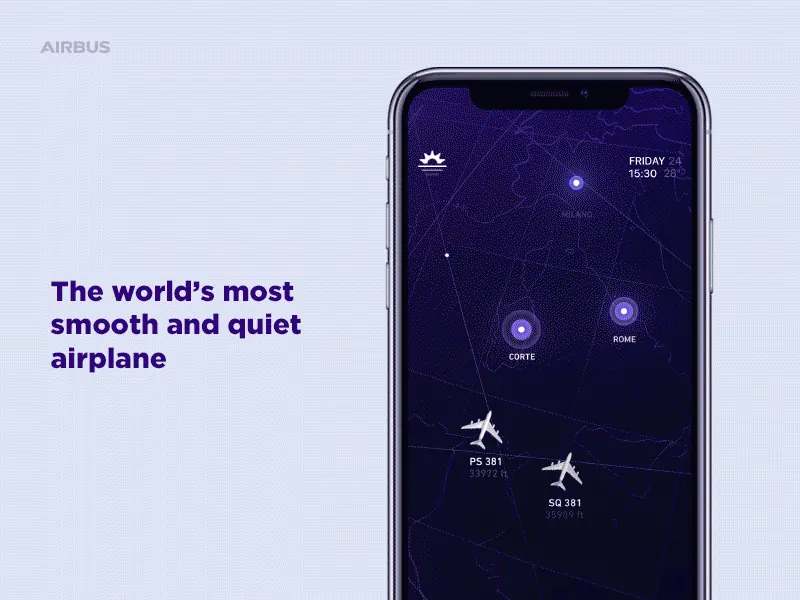 Airbus iFly A380 iOS app