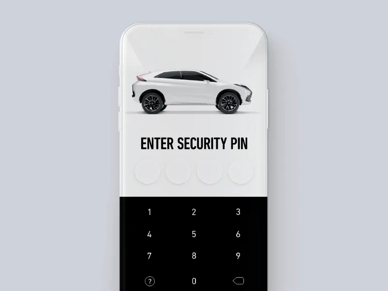 Climate control for a connected car app
