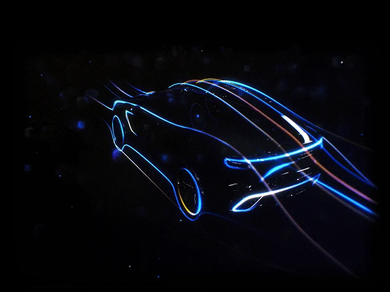 Vehicle appear effect for HMI