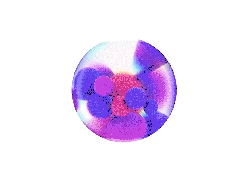 Happy bubbles in Houdini