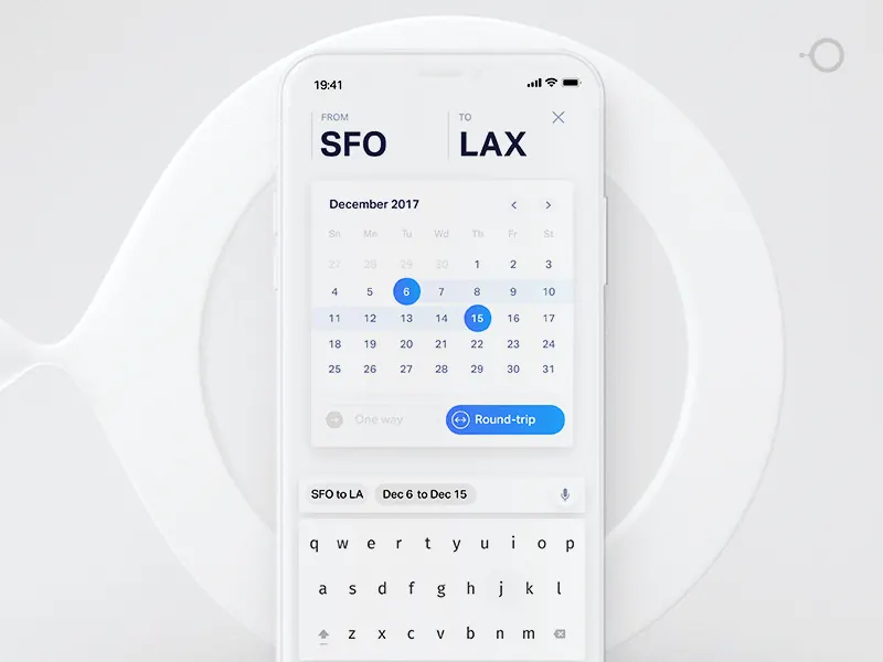 Flight booking in Natural AI
