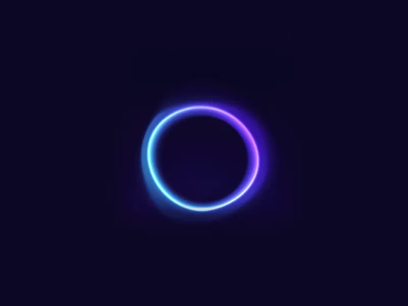 Calm voice UI ring