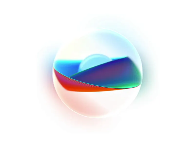 Pearls with wave for an AI product