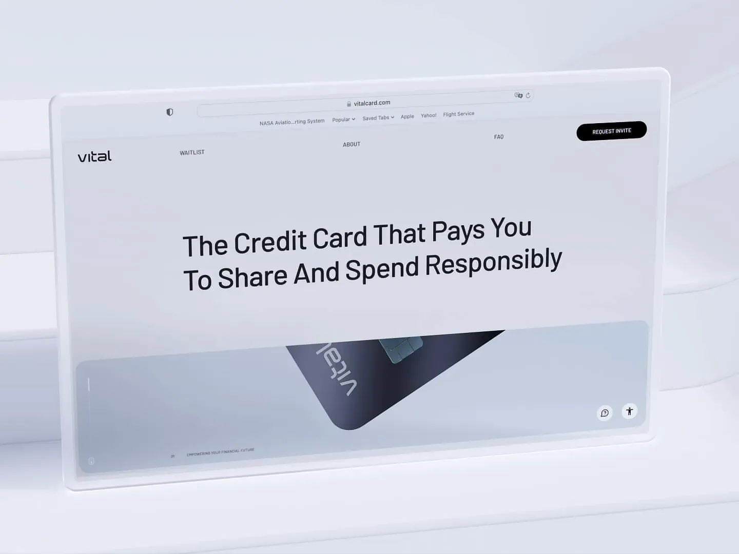 Vital card product design