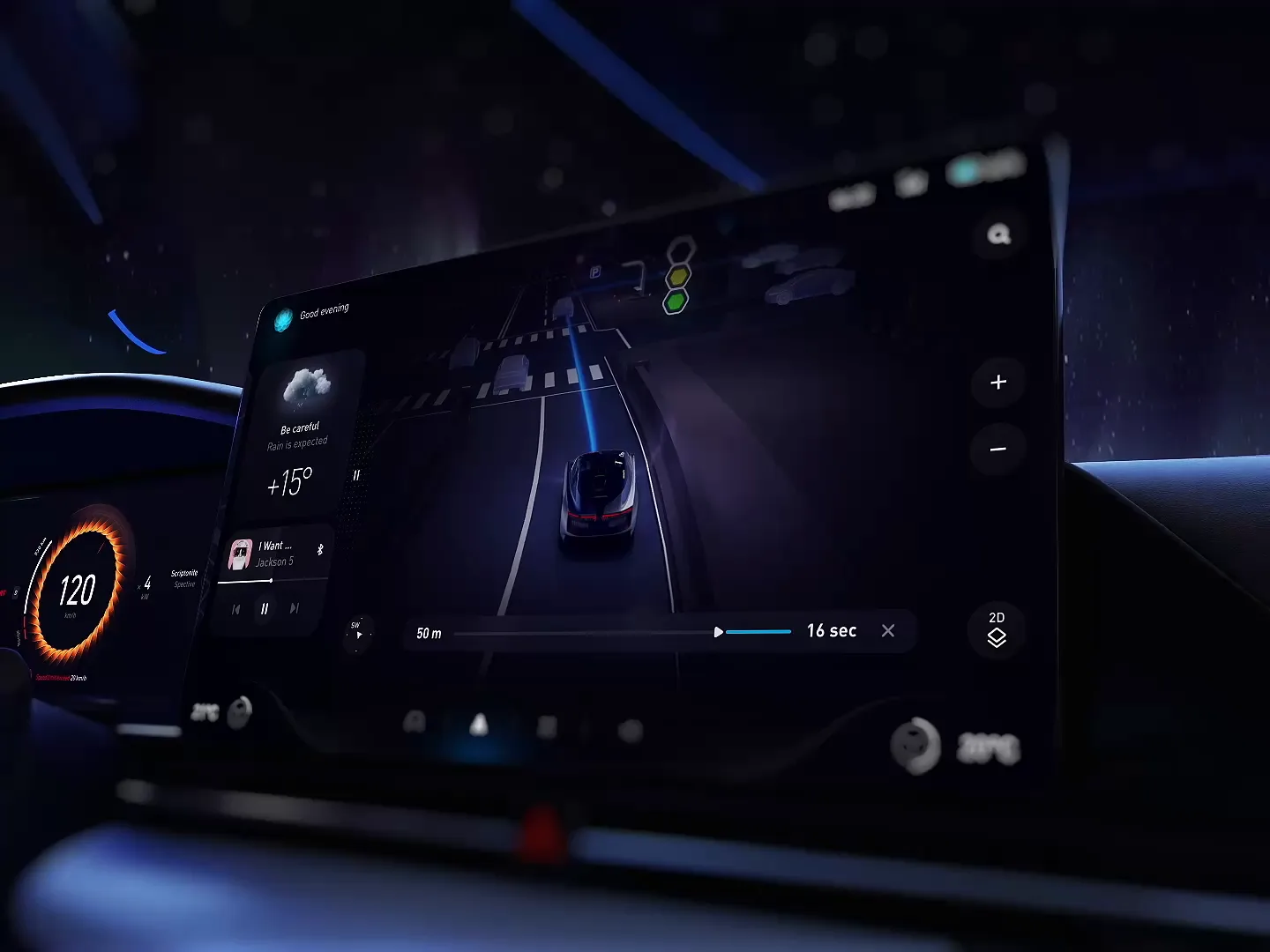 Automotive HMI UI
