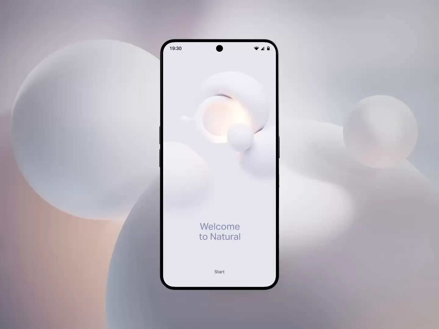 Natural Phone out-of-box experience