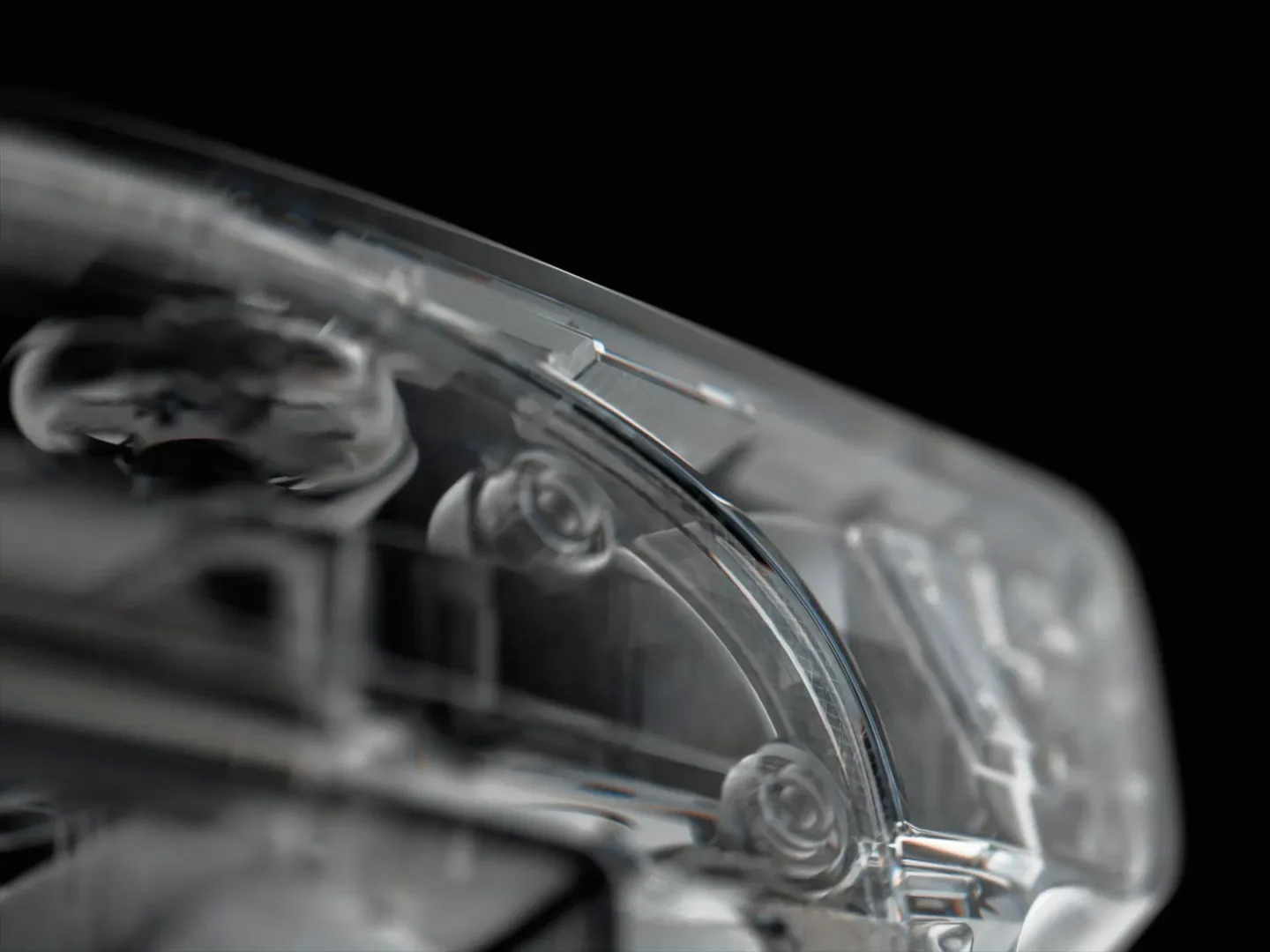 X-ray textured XR glasses
